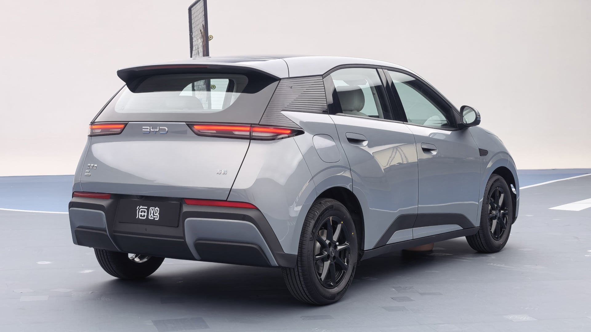 BYD Seagull 2027 второго поколения, вид сзади три четверти